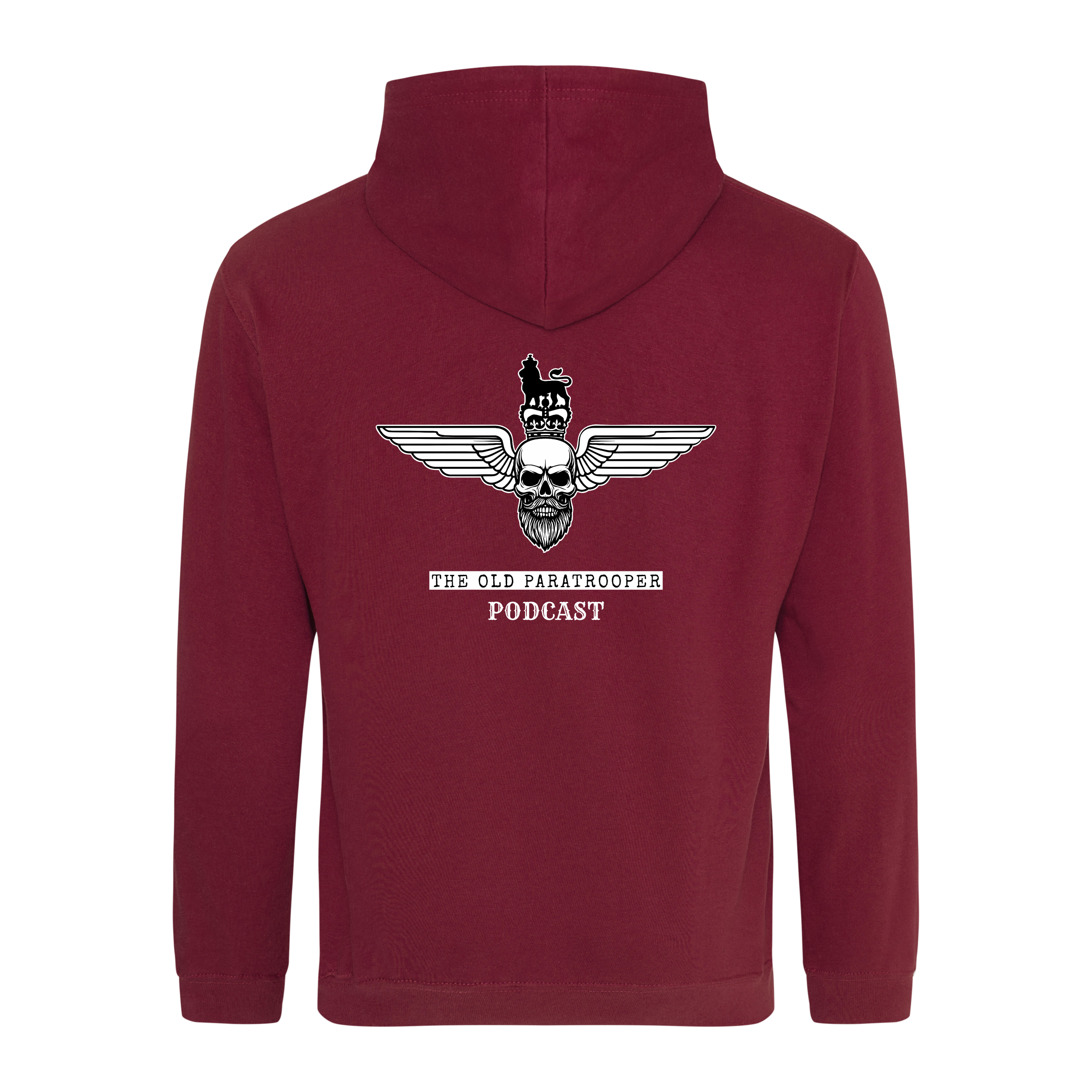 Maroon ‘The Old Paratrooper Podcast’ Hoodie