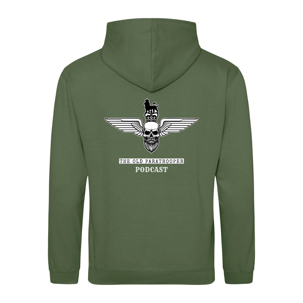 Green ‘The Old Paratrooper Podcast’ Hoodie