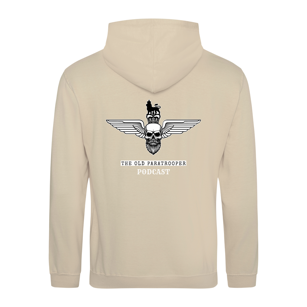 Beige ‘The Old Paratrooper Podcast’ Hoodie