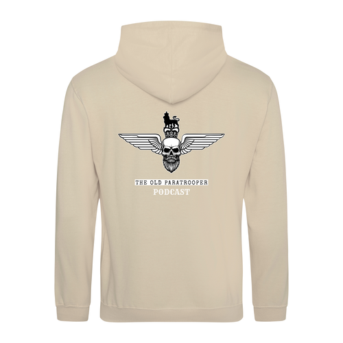 Beige ‘The Old Paratrooper Podcast’ Hoodie