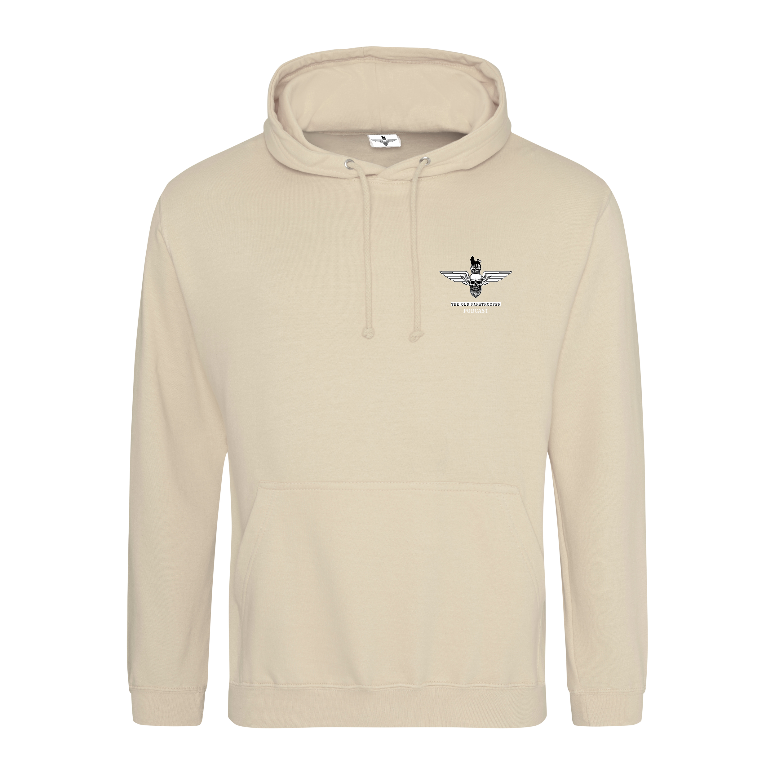Beige ‘The Old Paratrooper Podcast’ Hoodie
